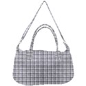 Small White Lines - Plaids Removal Strap Handbag View2