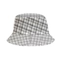 Small White Lines - Plaids Inside Out Bucket Hat View2