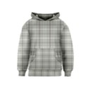 Vintage gray plaids Kids  Pullover Hoodie View1