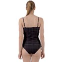 Brown and black small plaids Sweetheart Tankini Set View2