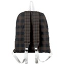 Brown and black small plaids Giant Full Print Backpack View2