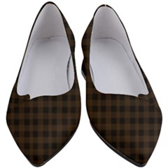 Brown And Black Small Plaids Women s Block Heels  by ConteMonfrey