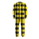 Yellow Plaids Straight OnePiece Jumpsuit (Kids) View1