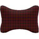 Black red small plaids Seat Head Rest Cushion View1