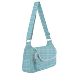 Turquoise Small Plaids Lines Multipack Bag by ConteMonfrey