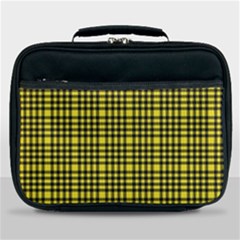 Yellow Small Plaids Lunch Bag by ConteMonfrey