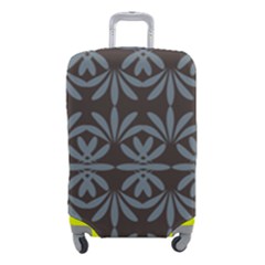 Floral Pattern Wallpaper Textile Luggage Cover (small) by Wegoenart