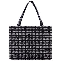 Illustration Pi Circle Diameter Circumference Mini Tote Bag by Wegoenart