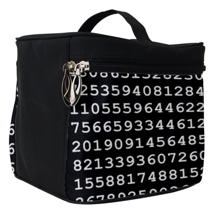 Illustration Pi Circle Diameter Circumference Make Up Travel Bag (Small)