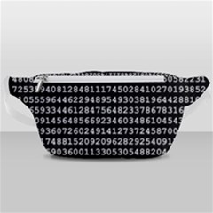 Illustration Pi Circle Diameter Circumference Waist Bag  by Wegoenart