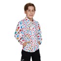 Hearts Heart Love Background Pattern Wallpaper Kids  Windbreaker View1