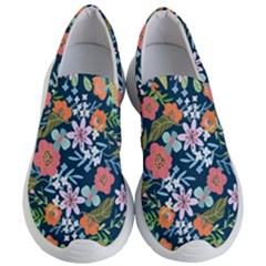 Flowers Flower Flora Nature Floral Background Painting Women s Lightweight Slip Ons by Wegoenart