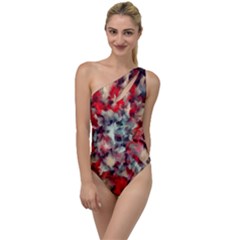 Mirror Fractal To One Side Swimsuit by Sparkle