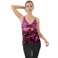 Mirror Fractal Chiffon Cami by Sparkle