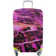 Mirror Fractal Luggage Cover (large) by Sparkle