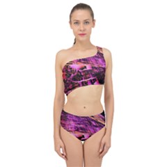 Mirror Fractal Spliced Up Two Piece Swimsuit by Sparkle