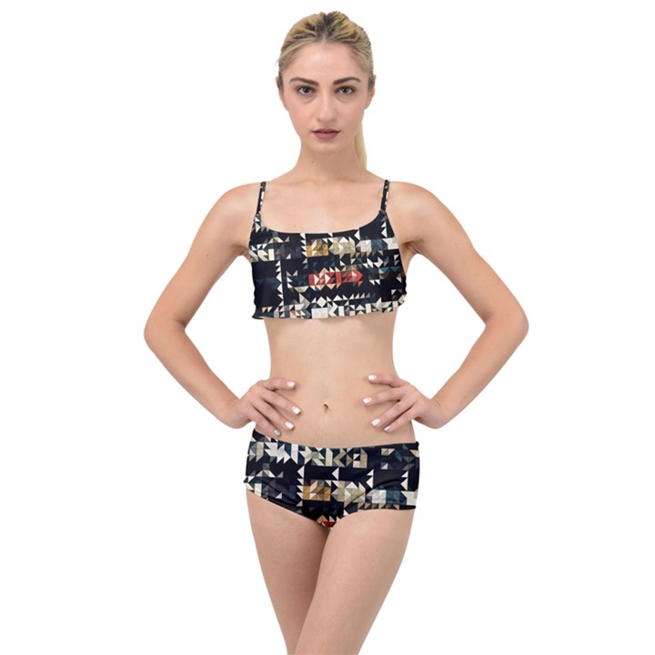 Art-design-color-banner-wallpaper Layered Top Bikini Set