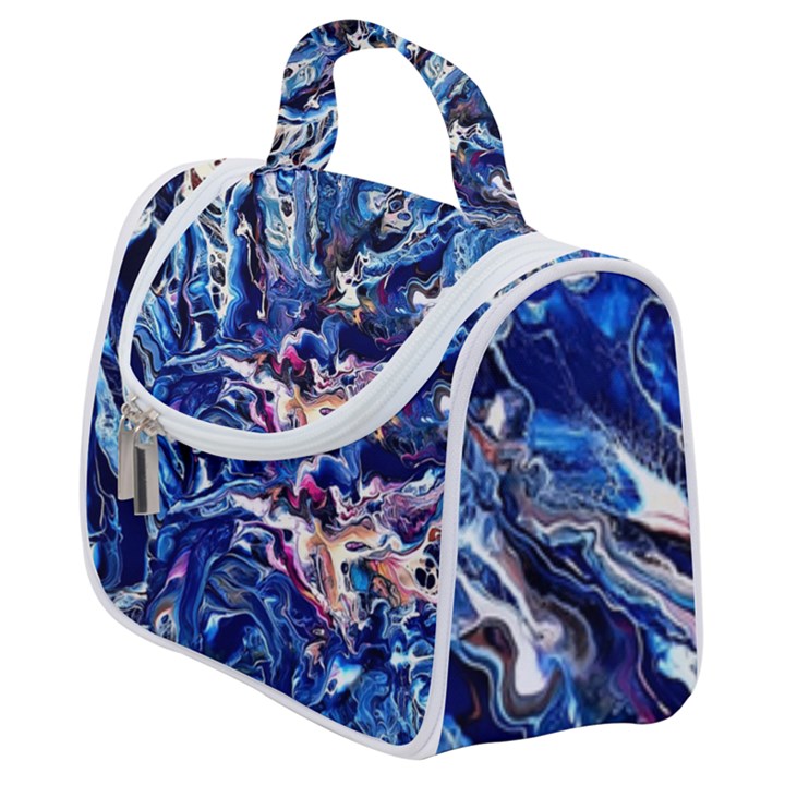 Cobalt delta Satchel Handbag