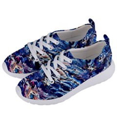 Cobalt Delta Women s Lightweight Sports Shoes by kaleidomarblingart