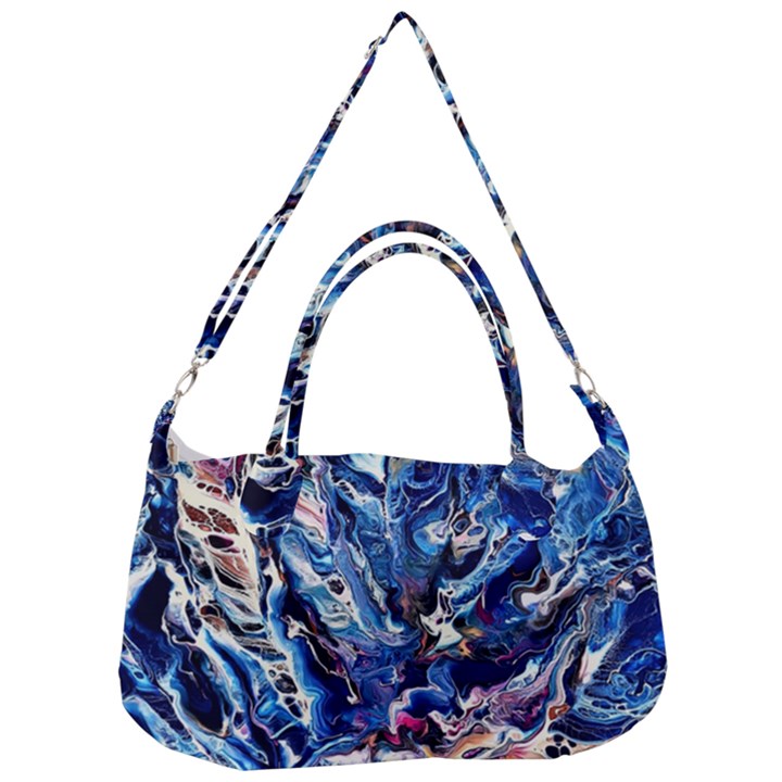 Cobalt delta Removal Strap Handbag