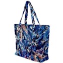 Cobalt delta Zip Up Canvas Bag View1