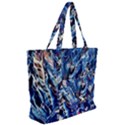 Cobalt delta Zip Up Canvas Bag View2