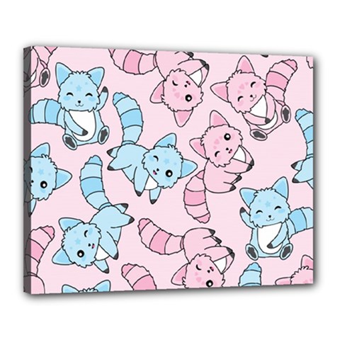 Children Pattern Design Canvas 20  X 16  (stretched)