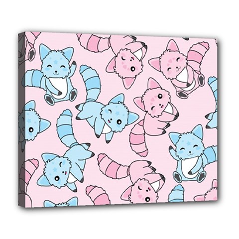 Children Pattern Design Deluxe Canvas 24  X 20  (stretched)