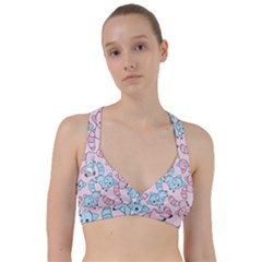 Children Pattern Design Sweetheart Sports Bra