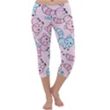 Children Pattern Design Capri Yoga Leggings View1