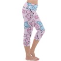 Children Pattern Design Capri Yoga Leggings View3