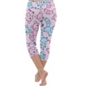 Children Pattern Design Capri Yoga Leggings View4