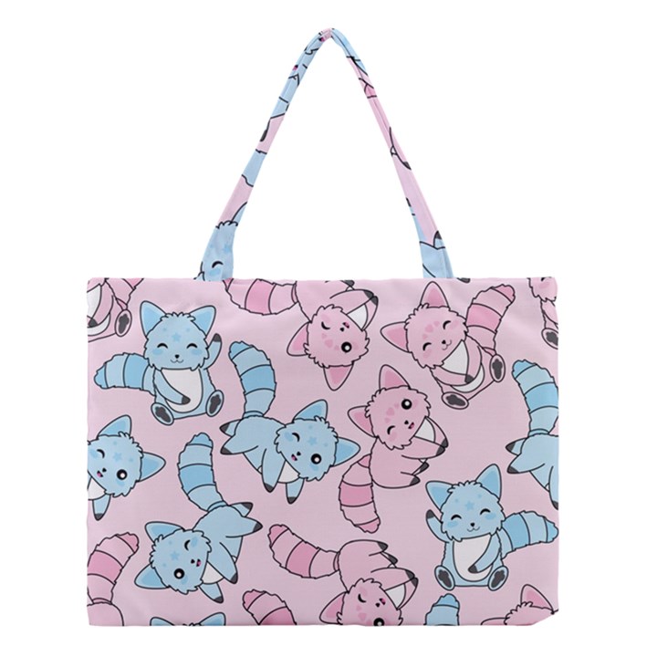 Children Pattern Design Medium Tote Bag