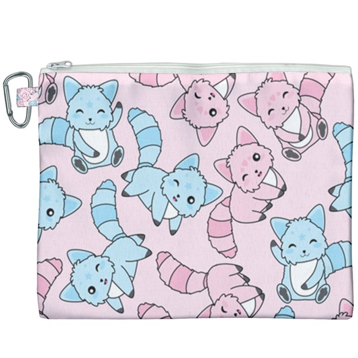 Children Pattern Design Canvas Cosmetic Bag (XXXL)