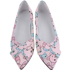 Children Pattern Design Women s Bow Heels