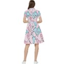 Children Pattern Design Short Sleeve Waist Detail Dress View2