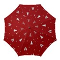 Abstract-cute-christmas Seamless Golf Umbrellas View1