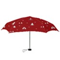 Abstract-cute-christmas Seamless Mini Folding Umbrellas View3