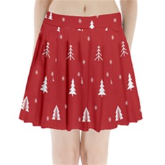 Abstract-cute-christmas Seamless Pleated Mini Skirt by nateshop