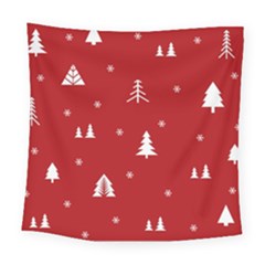 Abstract-cute-christmas Seamless Square Tapestry (large) by nateshop