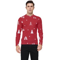 Abstract-cute-christmas Seamless Men s Long Sleeve Rash Guard by nateshop