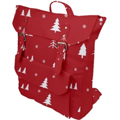 Abstract-cute-christmas Seamless Buckle Up Backpack by nateshop