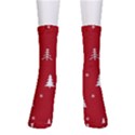 Abstract-cute-christmas Seamless Crew Socks View1