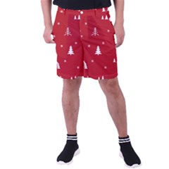 Abstract-cute-christmas Seamless Men s Pocket Shorts by nateshop