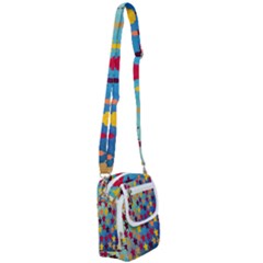 Abstract-flower,bacground Shoulder Strap Belt Bag by nateshop