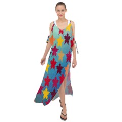 Abstract-flower,bacground Maxi Chiffon Cover Up Dress by nateshop