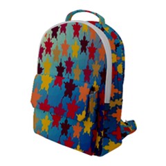 Abstract-flower,bacground Flap Pocket Backpack (large) by nateshop