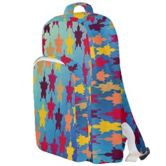 Abstract-flower,bacground Double Compartment Backpack by nateshop