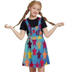 Abstract-flower,bacground Kids  Apron Dress by nateshop