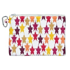 Abstract-flower Canvas Cosmetic Bag (xl) by nateshop